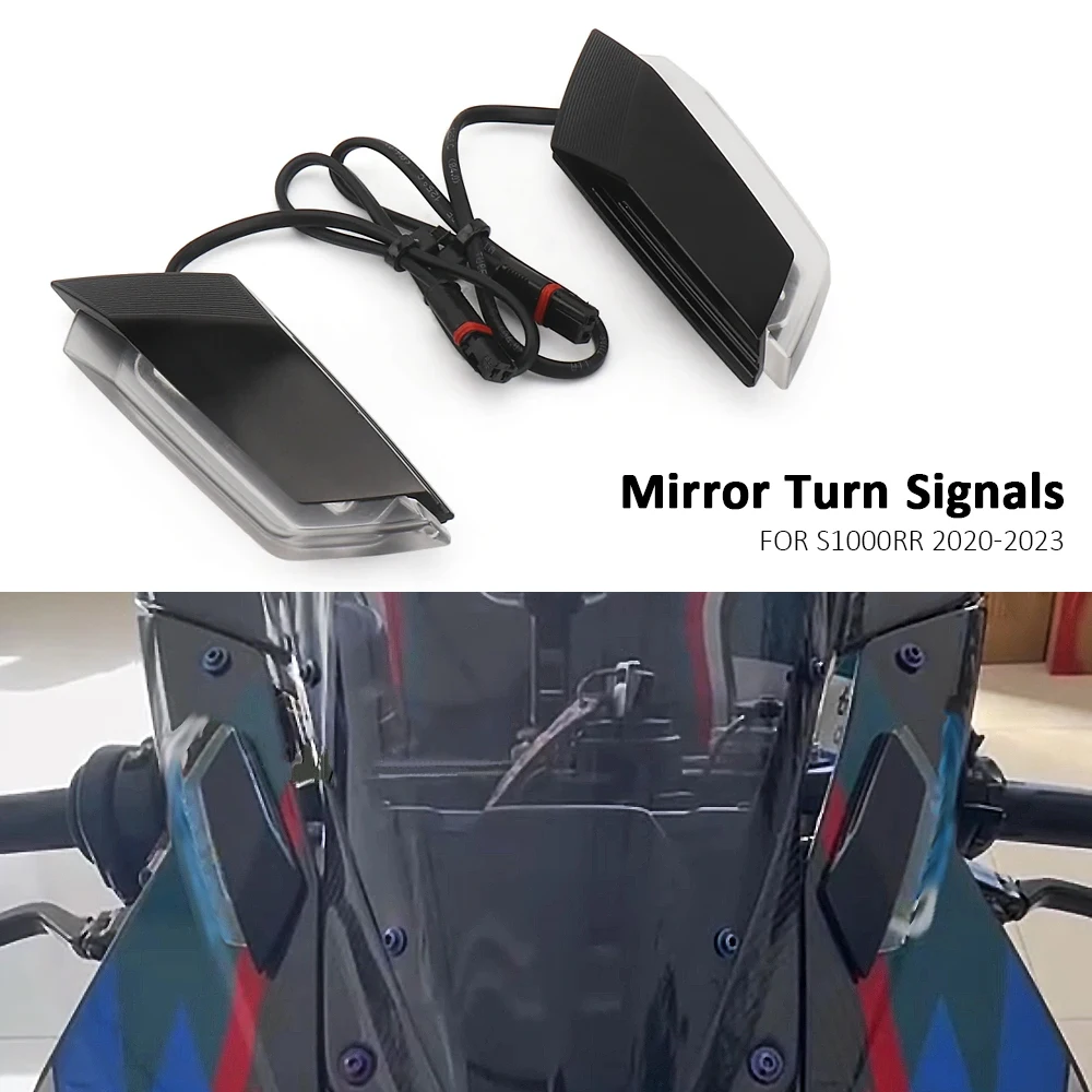 For BMW S1000RR s1000rr S 1000 RR S1000 RR 2020 2021 2022 2023 Motorcycle LED Front Turn Signal Light Mirror Block M1000RR