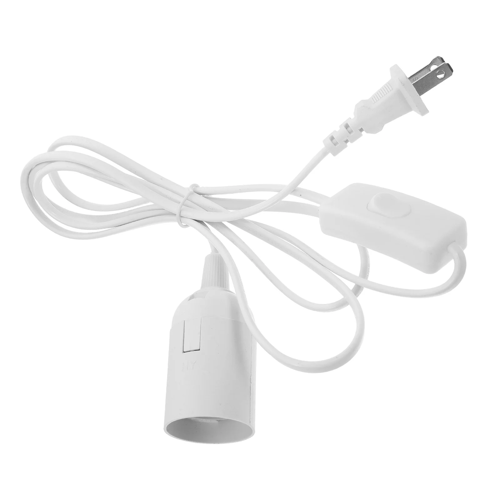 

E27 Pendant Lights Socket Cord Switch Adjustable Hanging Lamp Base Extension Cable Lighting Fixture for Home Kitchen Bedroom