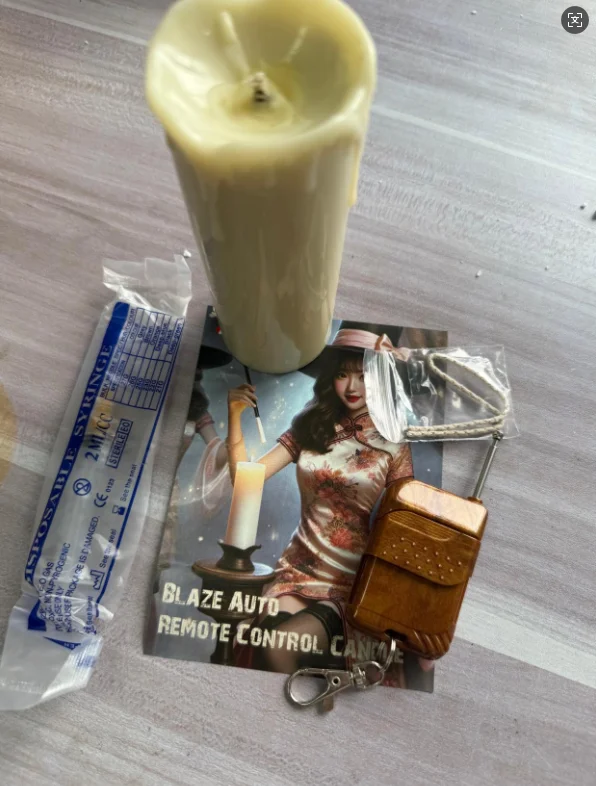 Ghostly Flame Illusion – selbstleuchtende Kerze mit Fernbedienung für Spukhaus- und Bühnenzauber-Zaubertricks