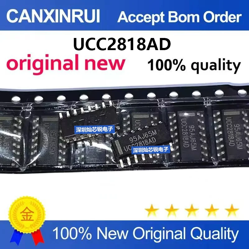 (5-100pieces)Brand New Original UCC2818AD UCC2818ADR SOP16 Surface-Mount Power Factor Correction IC