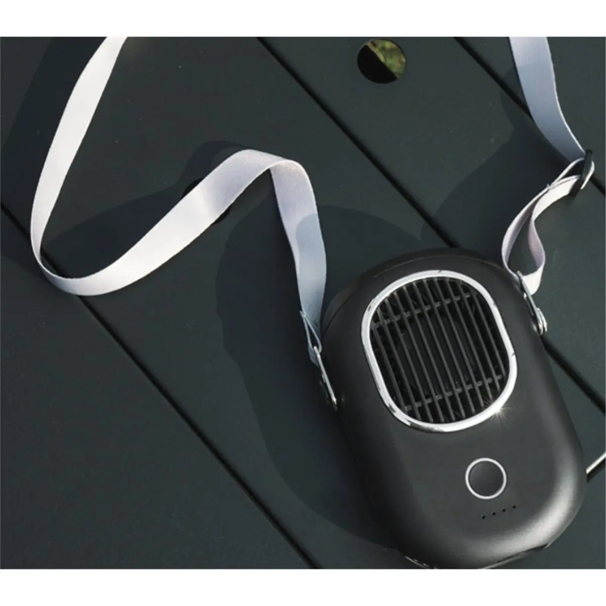 11·11COUPON Portable Neck Fan, Hanging Neck Fan E, Bladeless Mini Fans Portable, 3 Speeds for Outdoor Travel