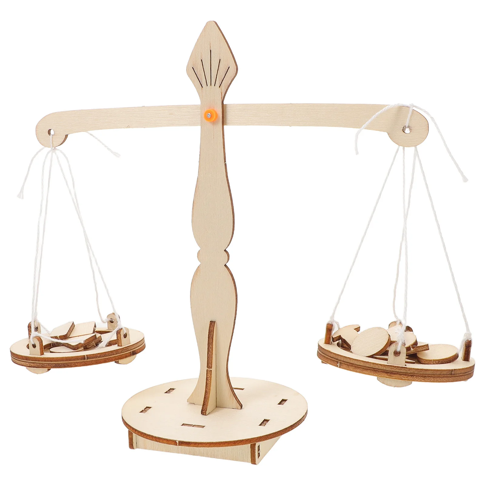 

5Pcs Science Educational Stem Kit Balance Scale Experimental Set Children DIY Learning Engineering Fun Balance Scale Toy