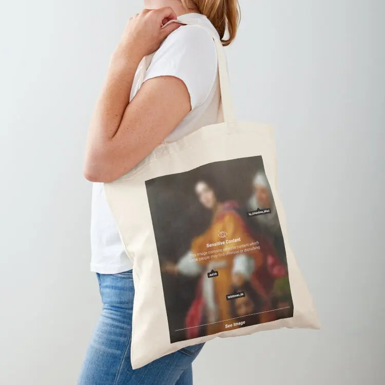 

Judith content Tote Bag foldable reusable bag tote bags men tote bag canvas