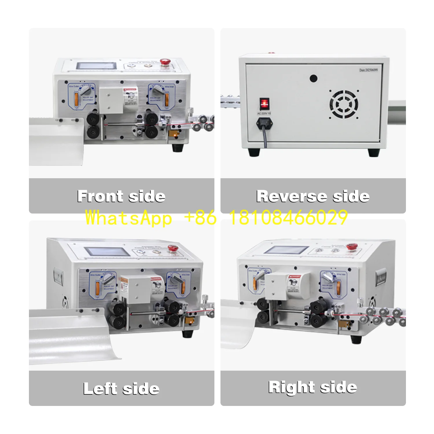 

c Wire Cutting and Stripping Machine High Efficiency Automatic Cable Electroni