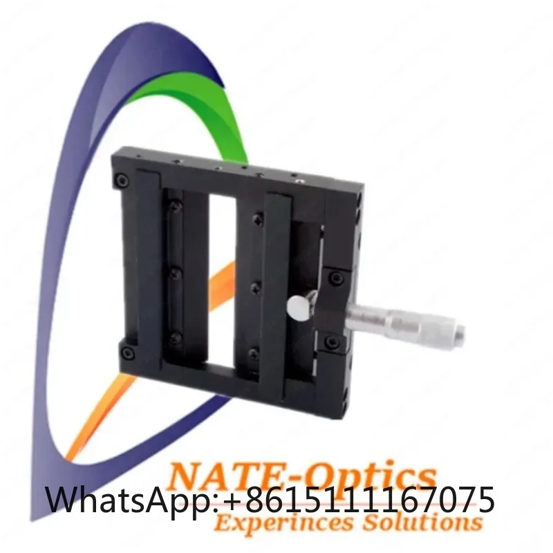 One-way Tuning Knife Edge Diaphragm NT05ID80B Manual Precision Adjustable Slit Optical Test Frame Slit Component