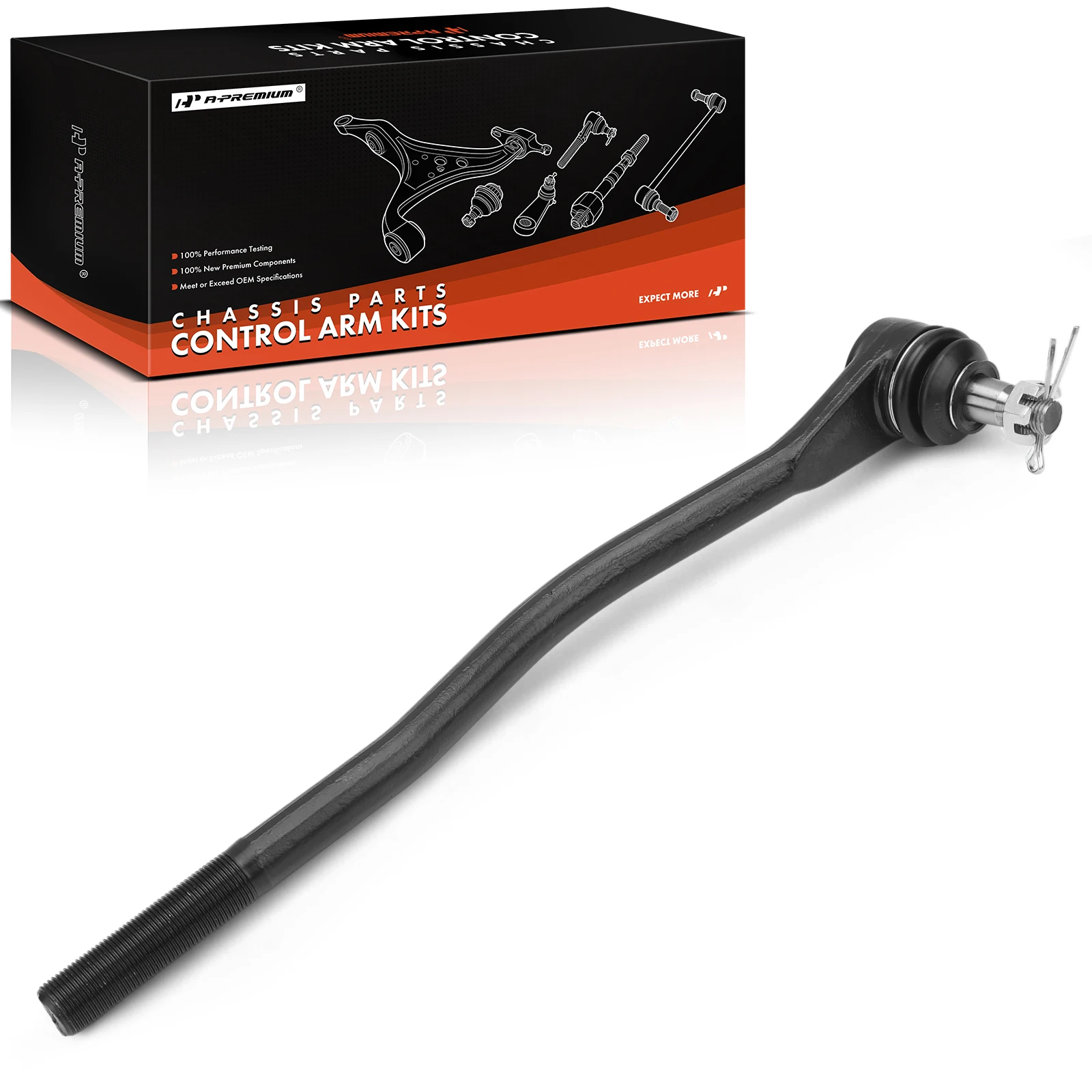 A-Premium Front Left Inner Tie Rod End for Ford Explorer 1991-1994 Ranger 1990-1997 Mazda B2300 1995-1996 B3000 B4000 1994-1997