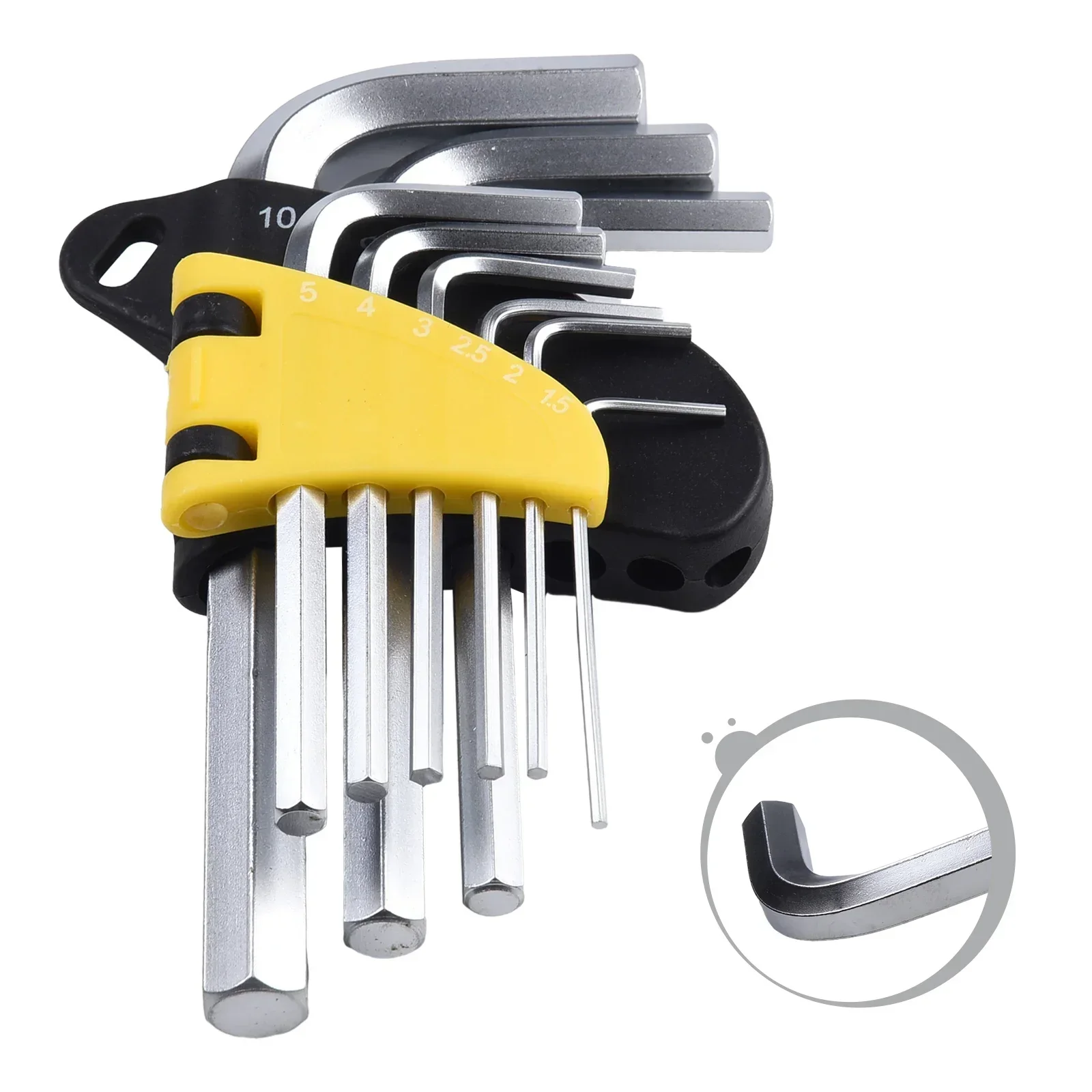 

Efficient Wrench Hex Key Set Versatility And Convenience Short Hex Key Set Short Long Hexagon Spanner Multifunctional Design
