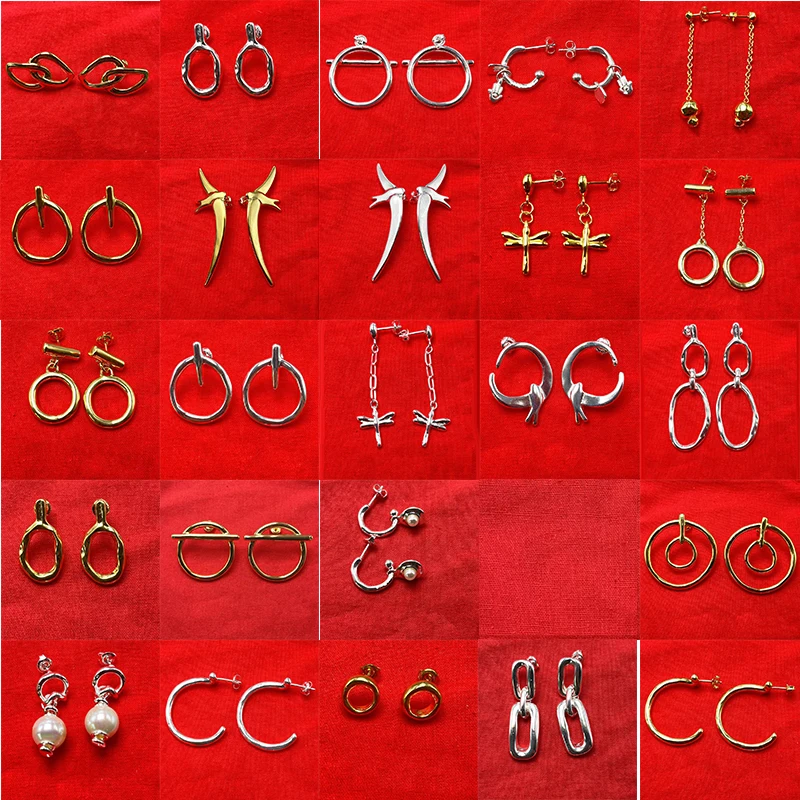 

Spain Jewelry Trendy Crowd Shining Gorgeous earringCollection Women's Accessories Couple Festival Gifts