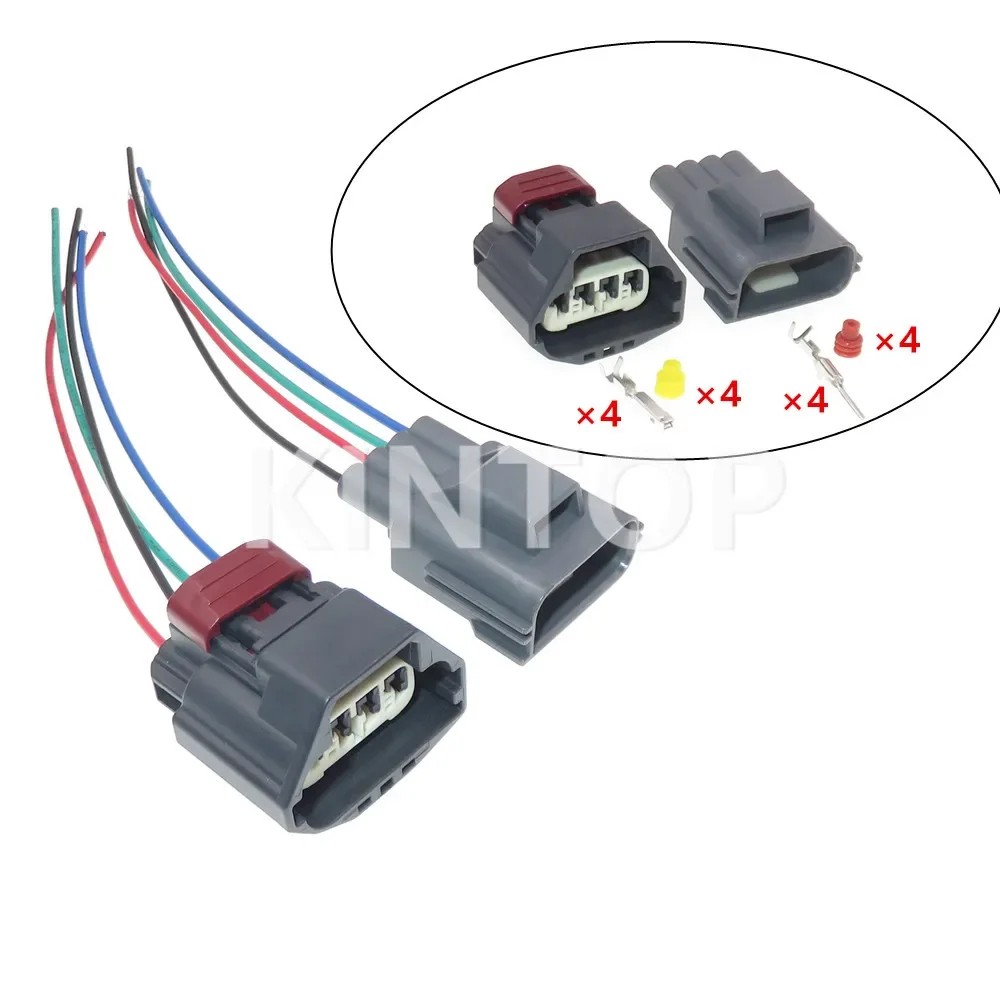 

1 Set 4 Pins 7283-5885-30 AC Assembly Auto Wire Cable Connector For ETC Electronic Throttle Control Socket with Wires