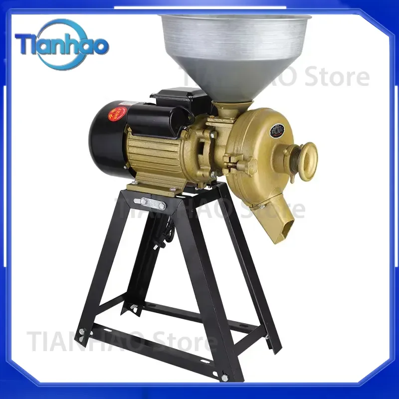 Electric Grinder for 150 Type Bean Rice Corn Grain Pulper Steel Wet and Dry Grinder 3500W Soy Milk Machine