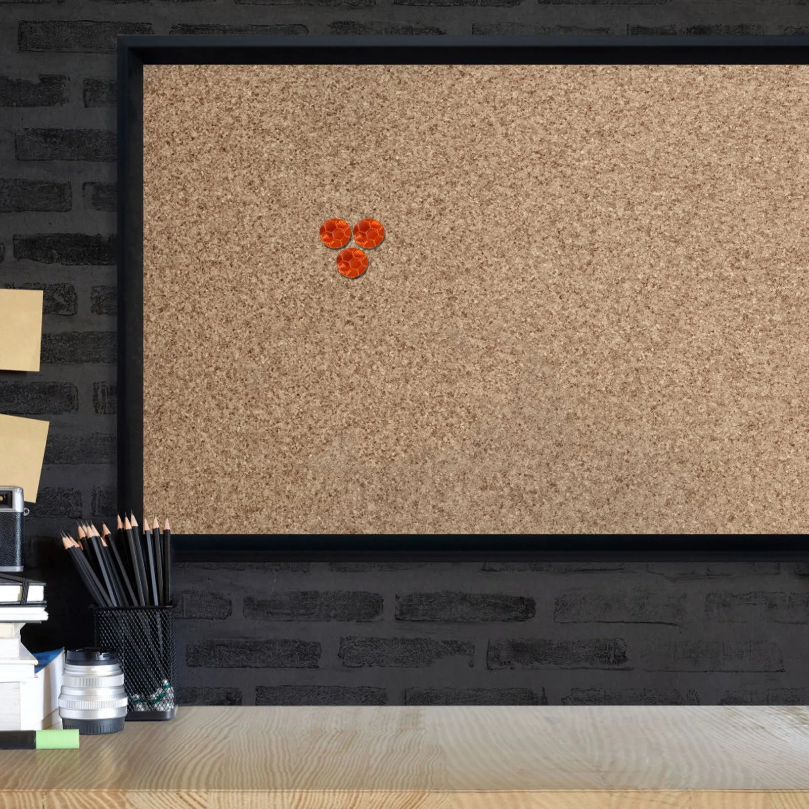 100個 反射型トレイルマーキングタック オレンジ フラットヘッド サムネイル ハンティング キャンプ ハイキング 装飾用 フラットサムタック