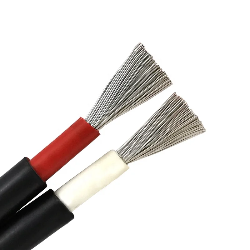 Low price 10mm Tinned copper conductor photovoltaic solar dc pv  cable