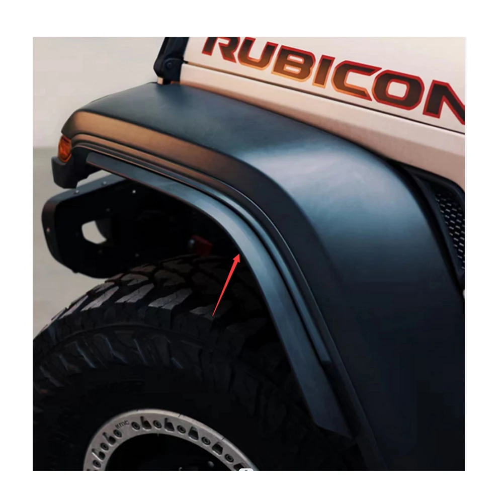 Lantsun JL1280 Anti-lock Brake System Fender Extended Strip for Wrangler JL Jeep for Original Low Fender Small Fender