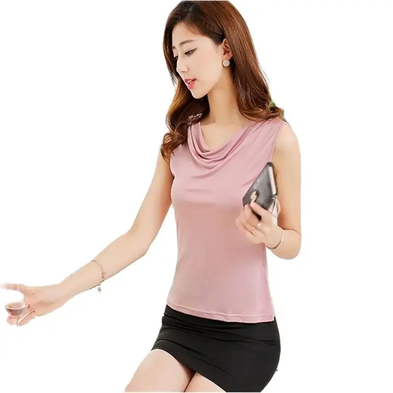 

Pop Thin Silk Shirts For Women Breathable Tops Stretch Blouse Female Shirts Fall Spring Summer 96%