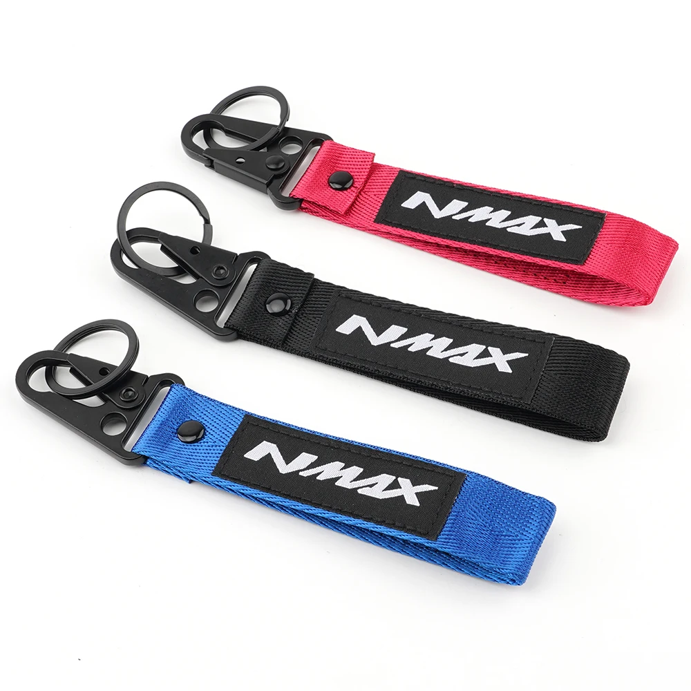 For YAMAHA NMAX N-MAX 155 150 125 Metal Keychain Universal All Year Motorcycle Accessories Key Chain Key Rings Keyring Key Strap