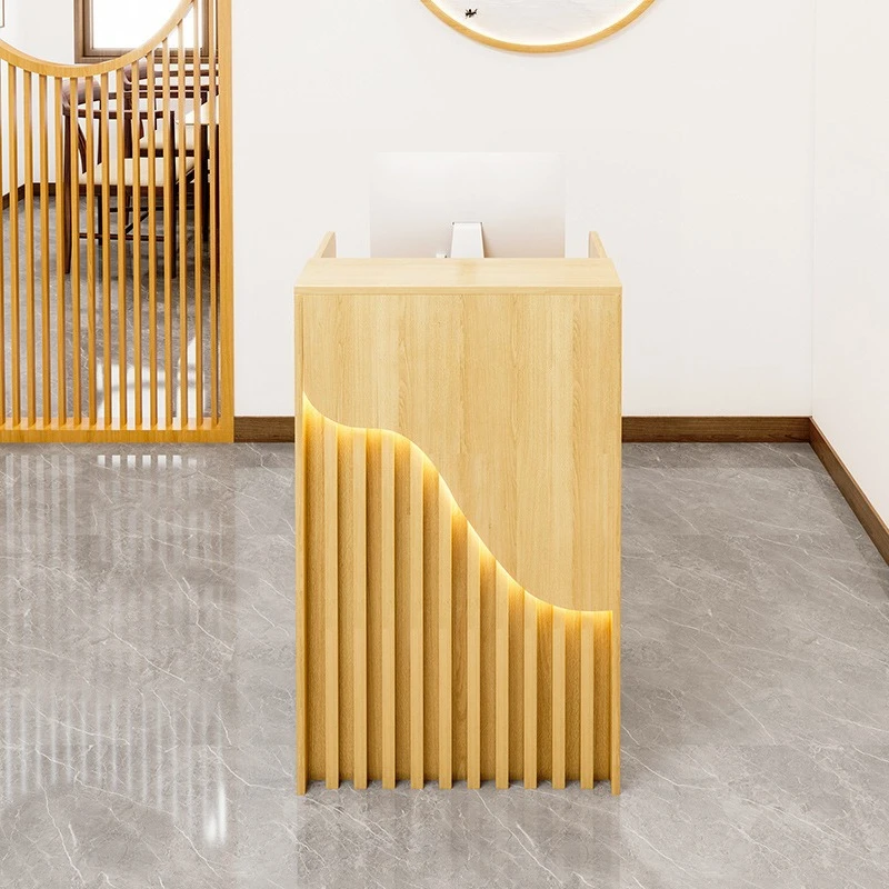 

Restaurant checkout counter simple modern small reception front desk supermarket business winkel toonbank design furniture