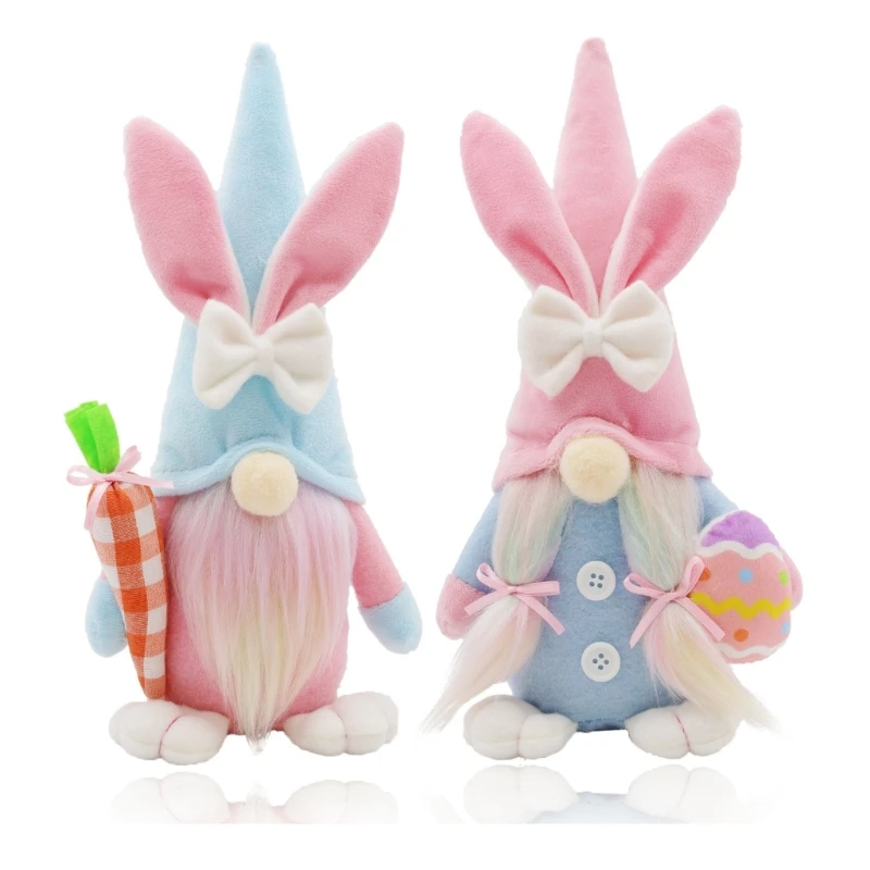 Easters Gnomes Plushes Face less Dolls Decorations Ornaments Set Symbol Love Luck D2RD