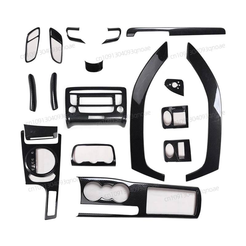 

For TT MK2 8J 2008 2009 2010 2011 2012 2013 Plastic Carbon Fiber Style Decoration Accessories Interior Gear Trims Stickers