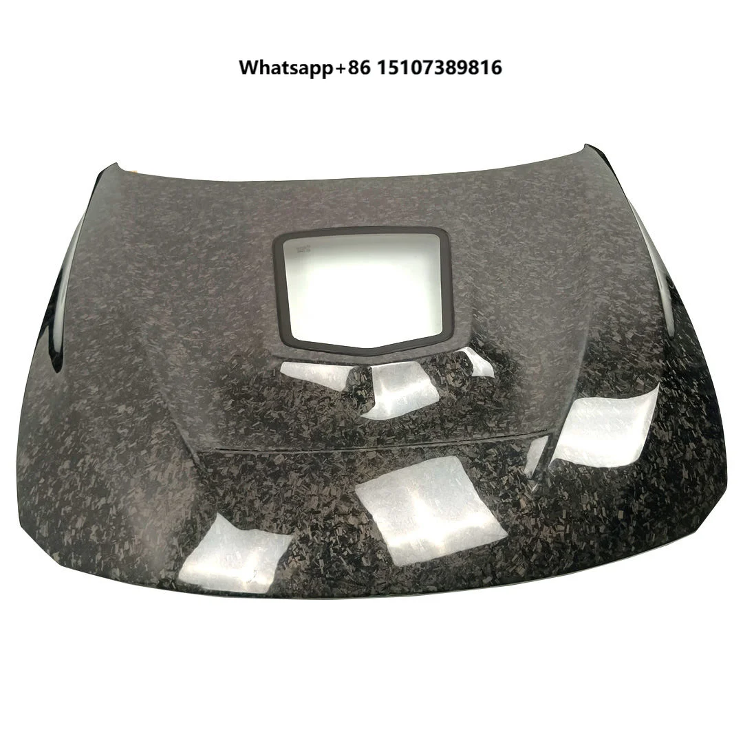 F80 M3 F82 M4 forge Carbon Fiber Hood with clear Glass for M3 M4