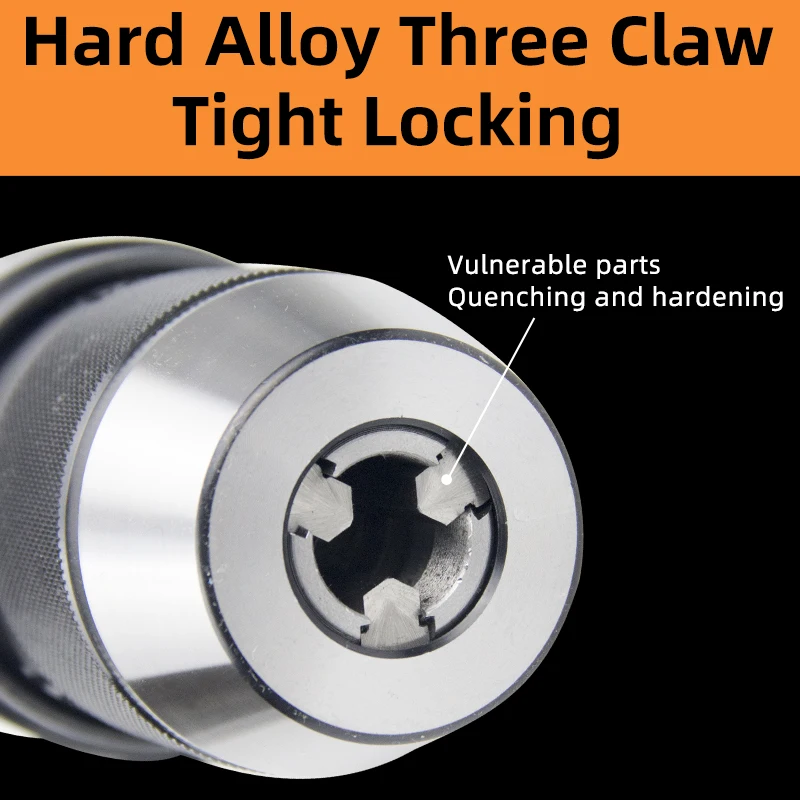 BT40 Self-tightening Drill Integral BT40-APU13 BT40-APU16 Integral Keyless Drill Chuck CNC Tool Holder APU Drill Chuck Wrench