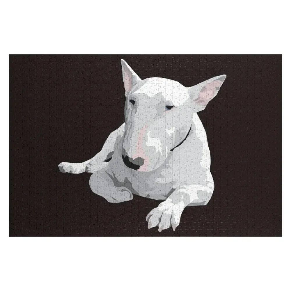 English Bull terrier Jigsaw Puzzle Personalised Toys Wooden Boxes Personalised Jigsaw Custom With Photo Puzzle