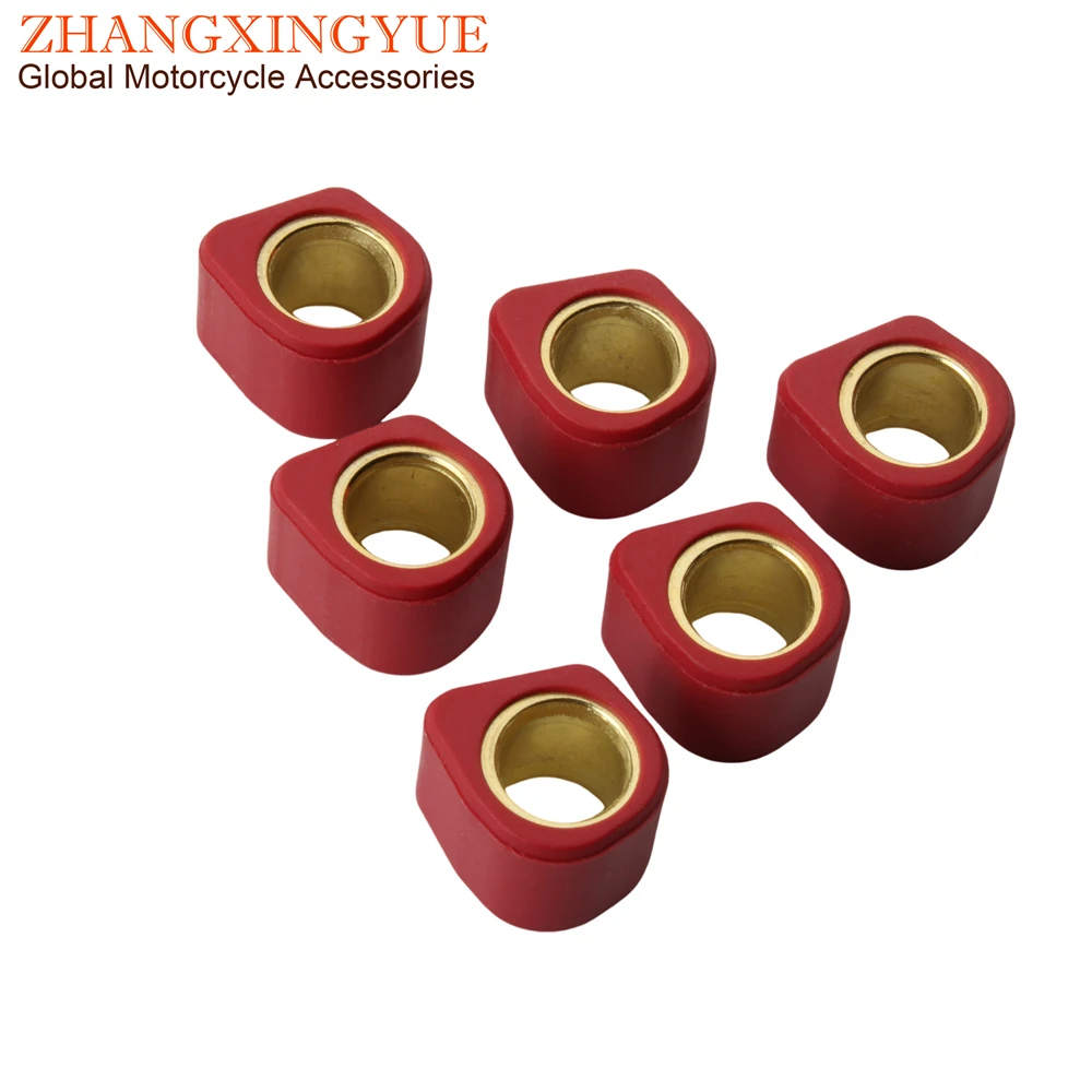 Racing Variator Slider Roller Weights 16x13mm 4g 5.5g 6g 7g For Sym Fiddle Orbit Symply 50cc 4T Scooter