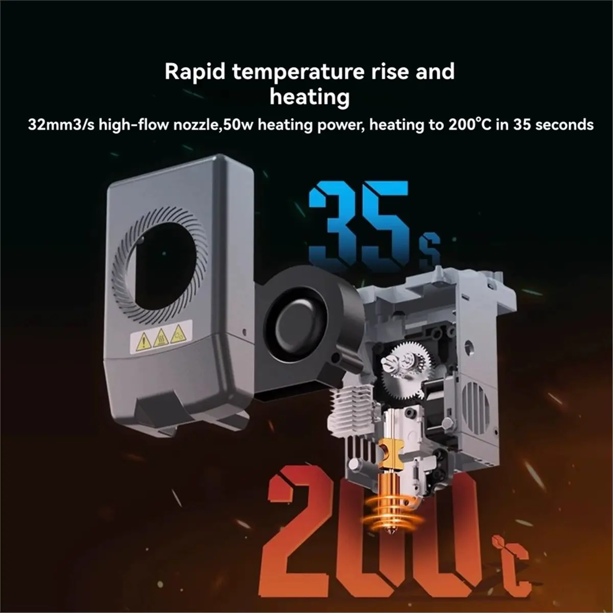 

Новые 3 быстросъемных сменных сопла для хотэнда AD5X, 0.8 мм, для 3D-принтера Adventurer, аксессуары