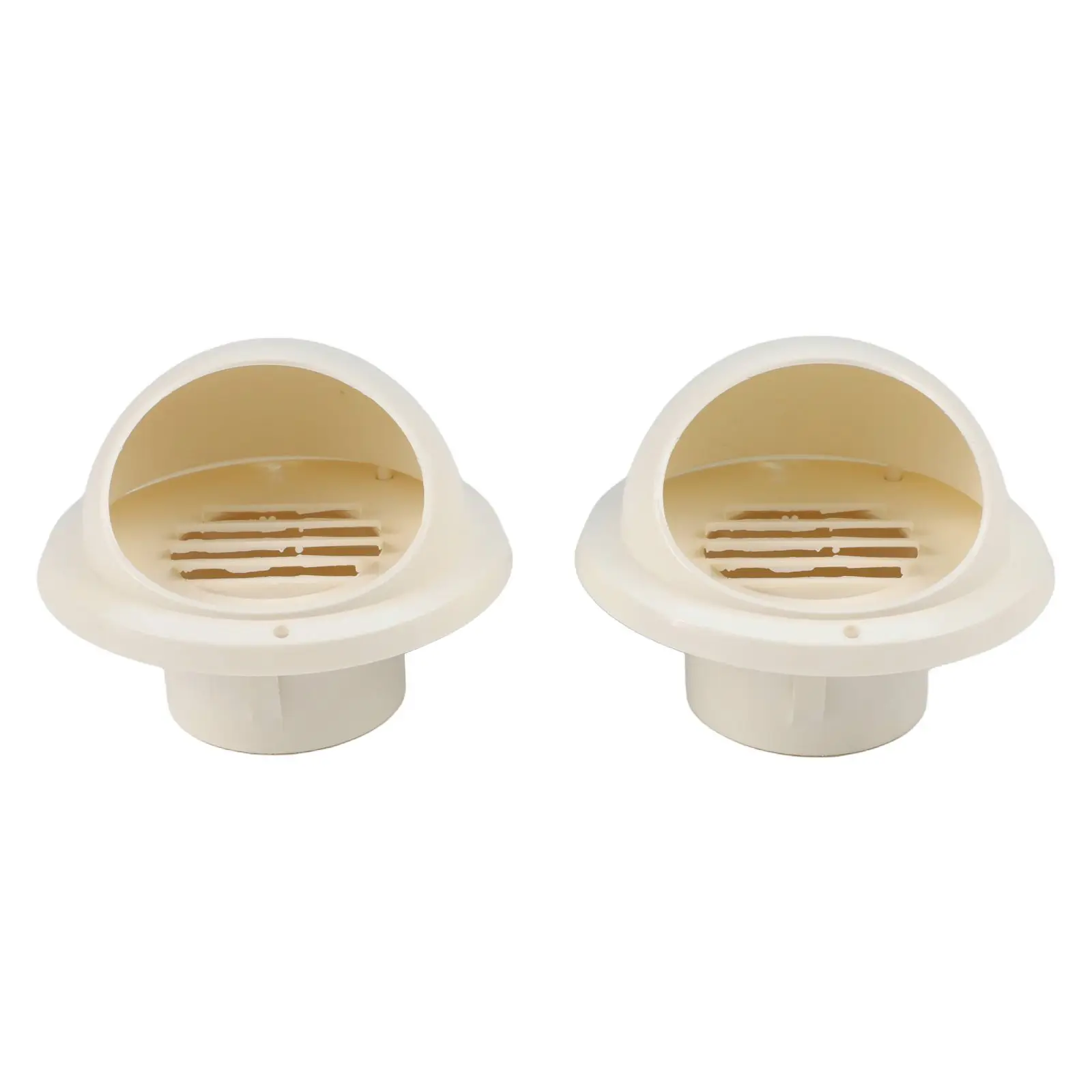 

2 шт. ПВХ выхлопные решетки для потолочных вентиляционных труб с защитным колпачком для защиты дымохода