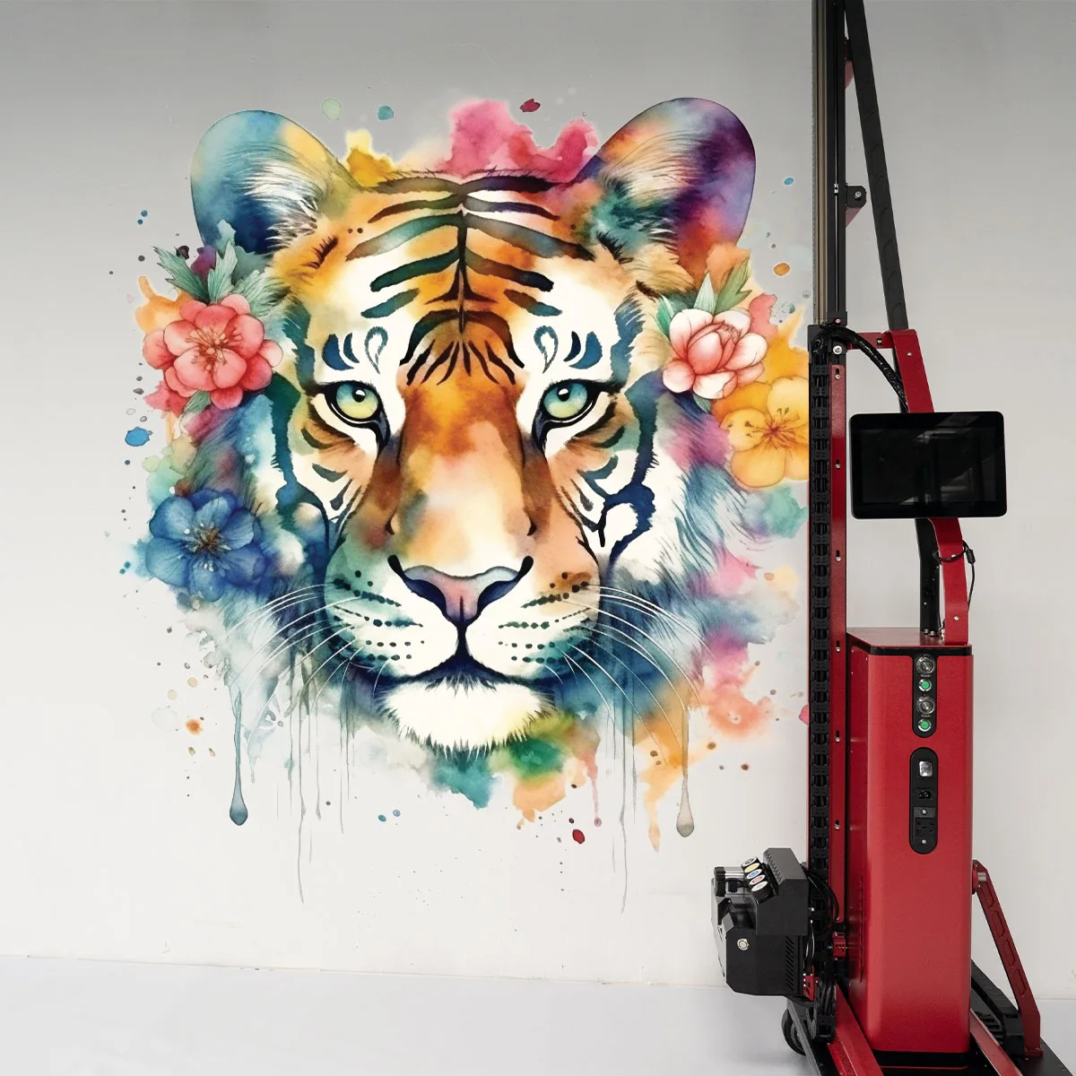 Wall Printer All-in-One Direct To Floor 3D Wall and Floor UV Inkjet Printer Automatic Condition New Release High Efficiency