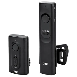 JJC 2.4GHz Wireless Remote Control for Canon RS-80N3/TC-80N3 RS-60E3 Nikon MC-30/MC-36/MC-30A  Sony RM-SPR1 Fujifilm RR-100