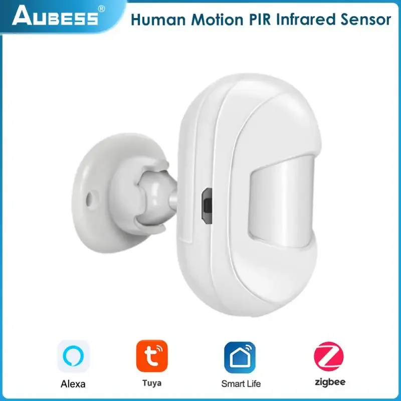 

Tuya Zigbee Human Sensor 3.0 Smart Infrared Detectors Motion Sensor Alarm Compatible Voice Control Alexa Work With ZigBeeGateway