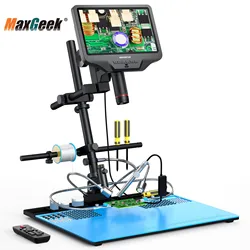 Maxgeek Andonstar AD409-MAX-ES WiFi Microscope High Quality Digital Microscope with Endoscope for PCB Repair and Maintenance