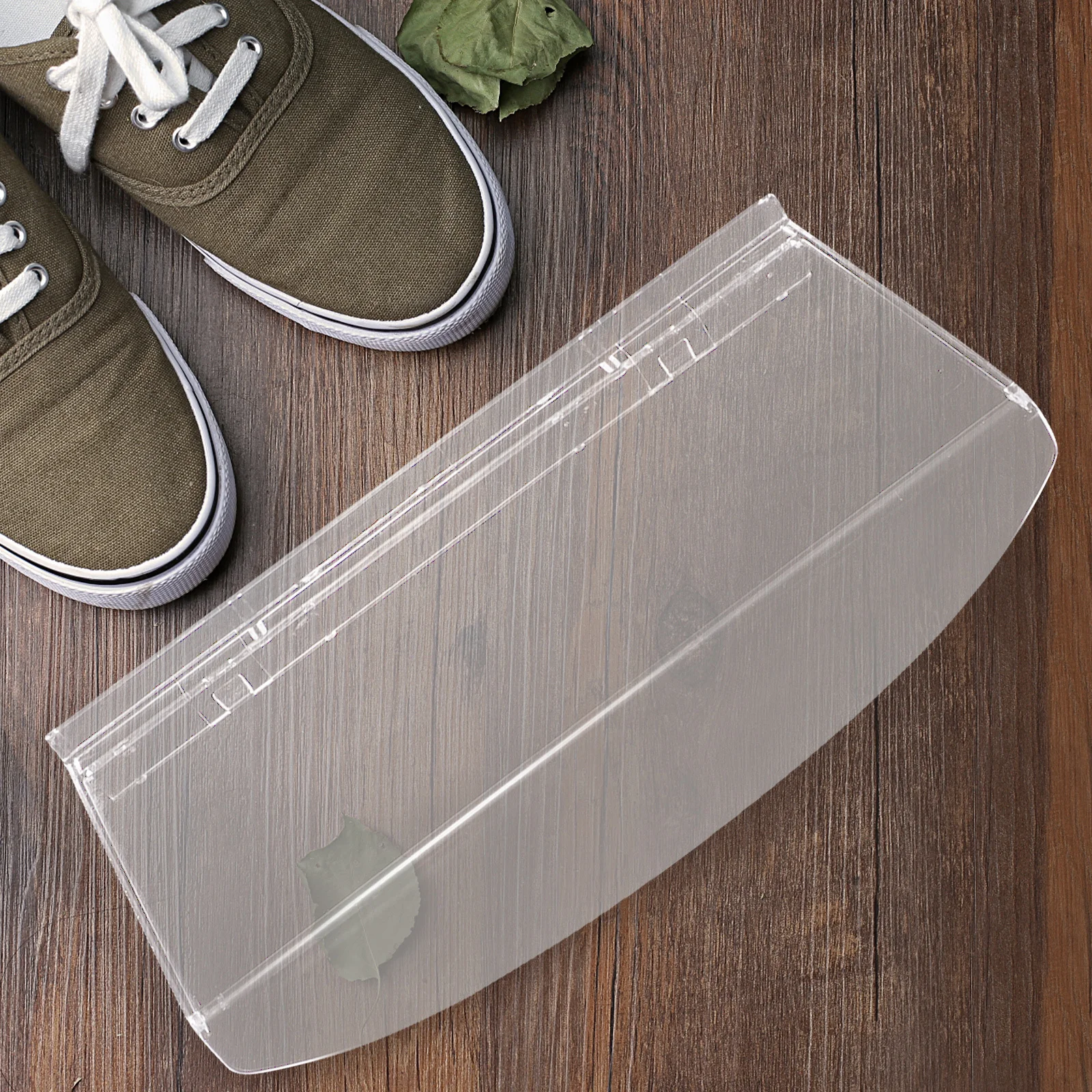 

6Pcs Transparent Acrylic Shoe Rack Retail Display Stand Shoe Holder Display Shelf for Sneakers High Heel Shoes Store Organizer