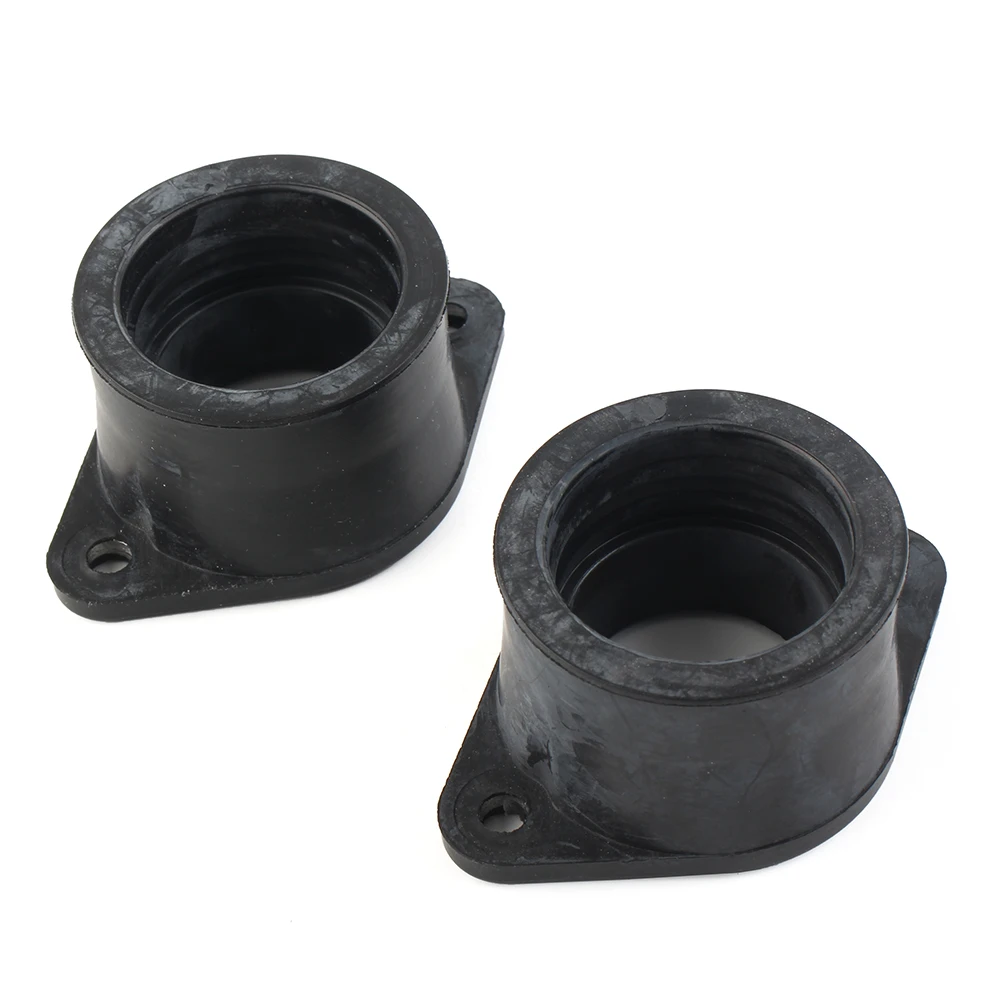 2pcs Motorbike Intake Manifold Boot Joint Insulator 16065-037 For Kawasaki KZ400 Z400 KZ Z 400 1974 1975 1976 1977 1978