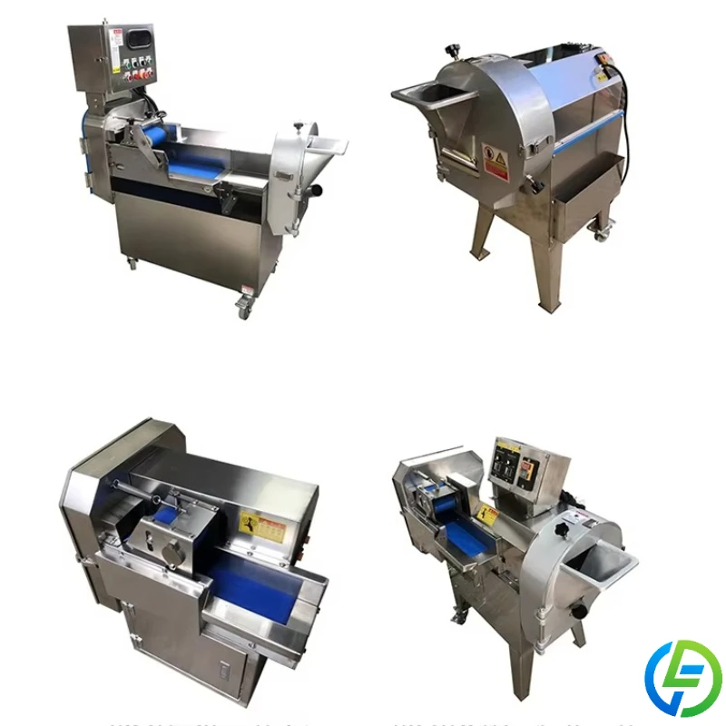 Customized Commercial Automatic Slicer Onion Dicer Ginger Cabbage Shredding Fruit Leafy Vegetable Cutting Slicing Machine