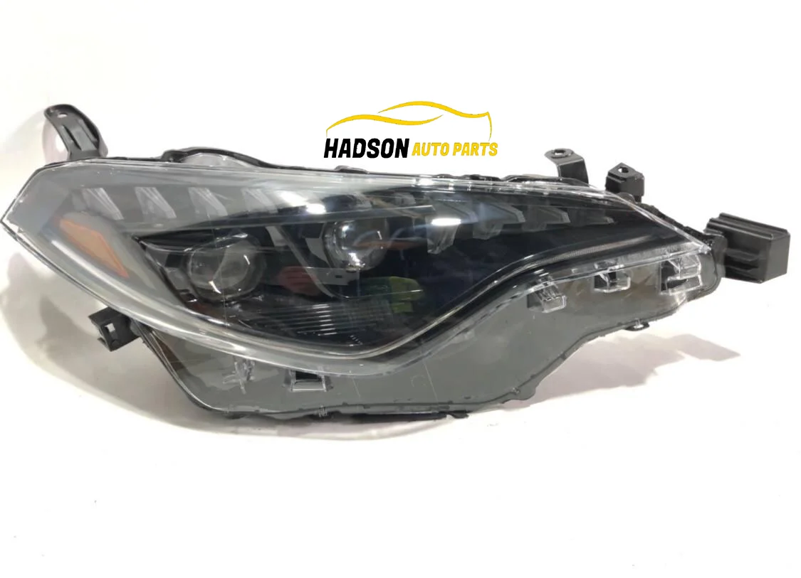 Hadson upgraded modify LED headlight head lamp two lens for Toyota corolla 2017-2019 SE US version headlight headlamp