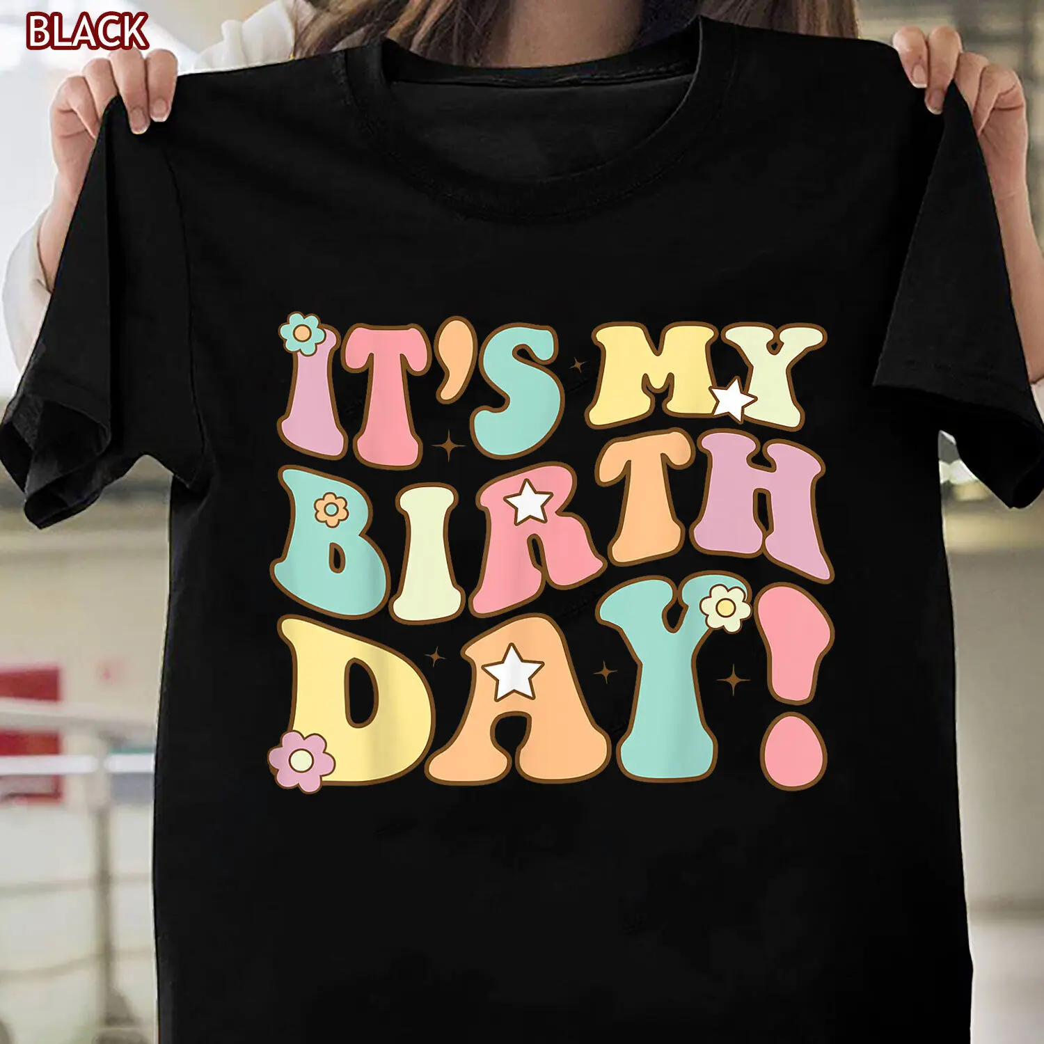 20th Birthday T-Shirt, Stepping Into My Birthday Like a Queen Womens Gift