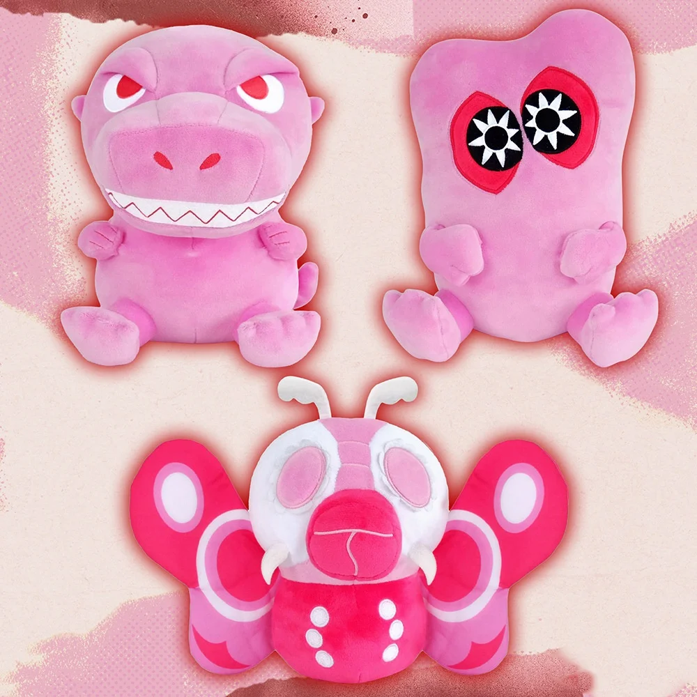 

Плюшевая игрушка-кукла Мотра '64, цвет «Валентинов розовый», для декора в стиле аниме, для дивана, комнаты, для детей и фанатов, подарок на день рождения и Рождество