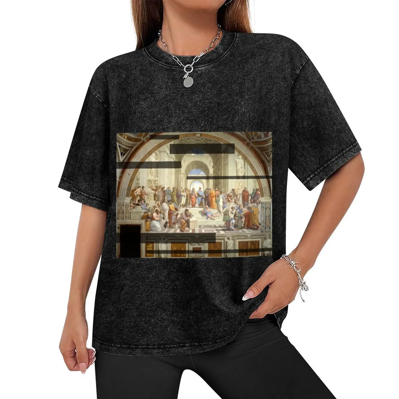 The School of Athens Modernized T-Shirt boys animal print hippie clothes customizeds sweat shirts, men