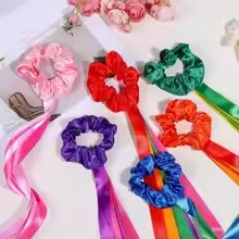 2PCS Vibrant Rainbow Dance Ribbons – Handheld Wrist Streamers for Gymnastics, Lightweight Reusable Rhythm Props & Party Decor