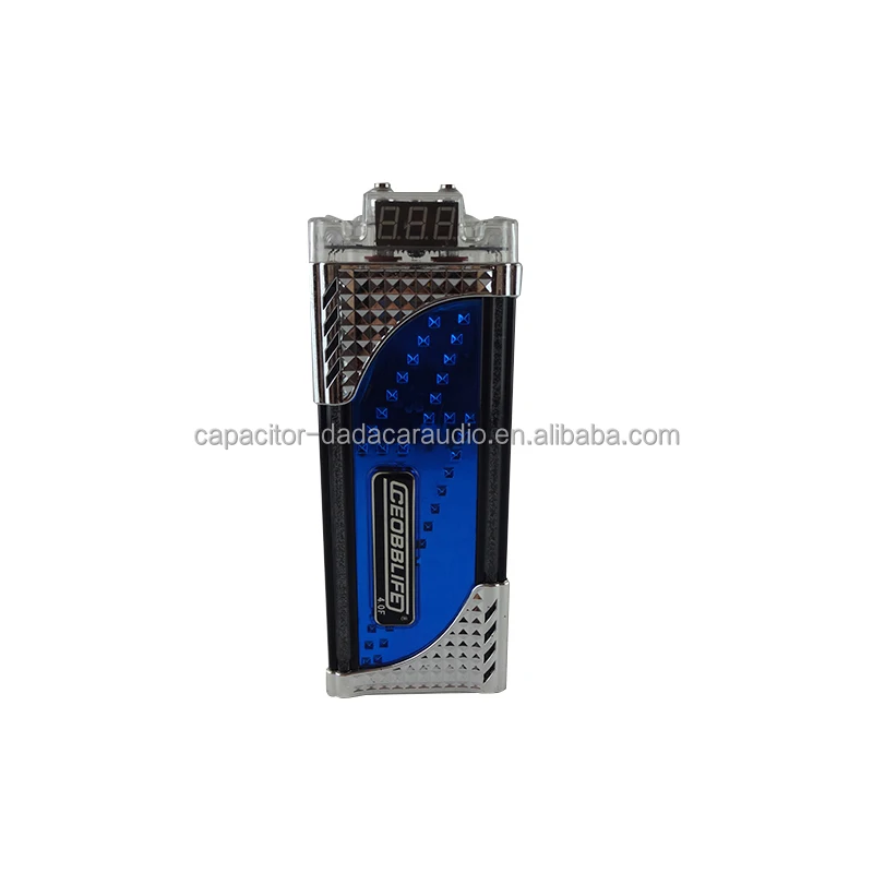 Car Audio Digital Display Capacitor  Car Audio Accessories Electrolytic  Capacitor Hybrid Capacitor Car Amplifier PC08B 4.0F