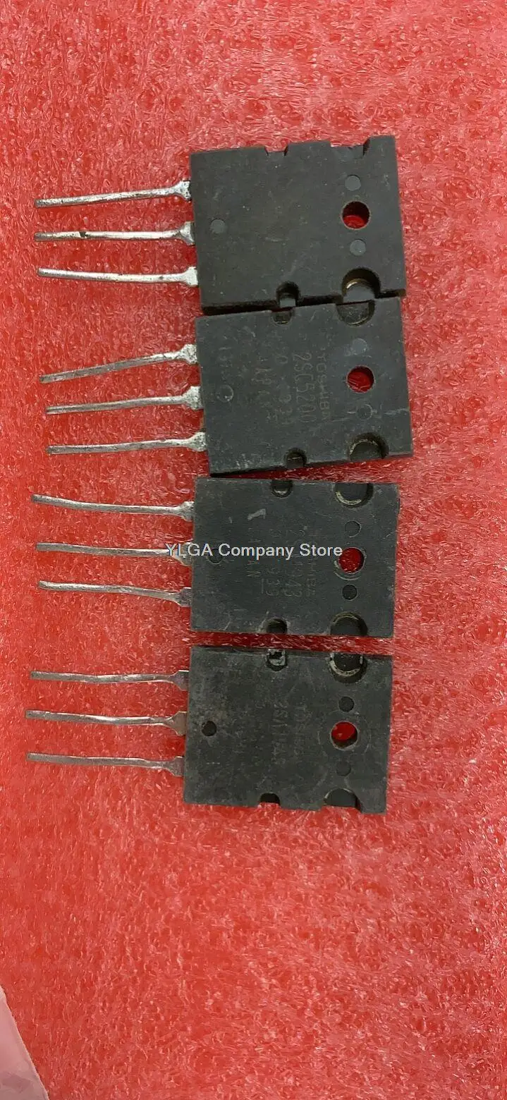 2CM full-length pin 2SA1943 2SC5200 original imported disassembling power amplifier tube pair      5pair -1lot