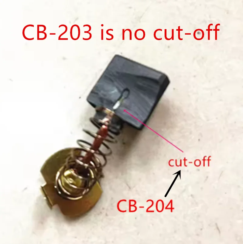 MAKITA CB-203 Escova De Carbono para RP2301FC MT92A MT92B MT240 MT241 MT360 MT362 RP1800 RP1800F RP2300FC RP2301FC 191953-5