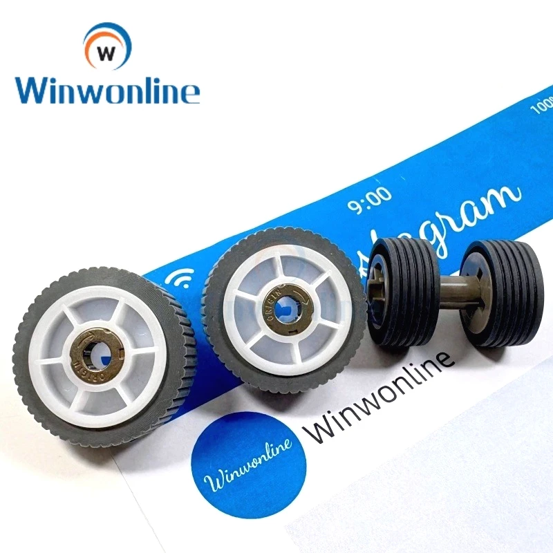 2Sets Brake Roller Pick Roller Pickup PA03656-0001 PA03656-E958 PA03656-E976 for Fujitsu ScanSnap iX500 iX1500 iX1400 iX1600