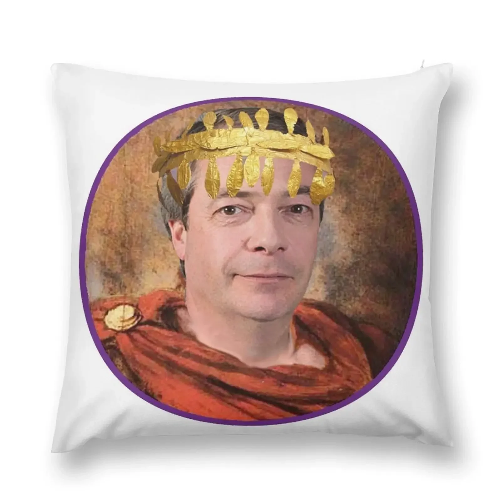 

Emperor Nigel Farage Throw Pillow christmas cushions covers Sofa Covers pillow