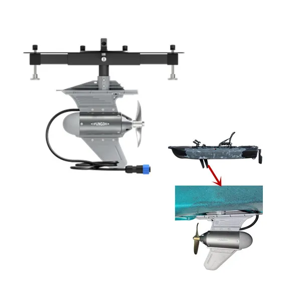 

Компактный и легкий электродвигатель для каяков. Мощная скорость тяги 10,5 кг. до 8 км/ч.