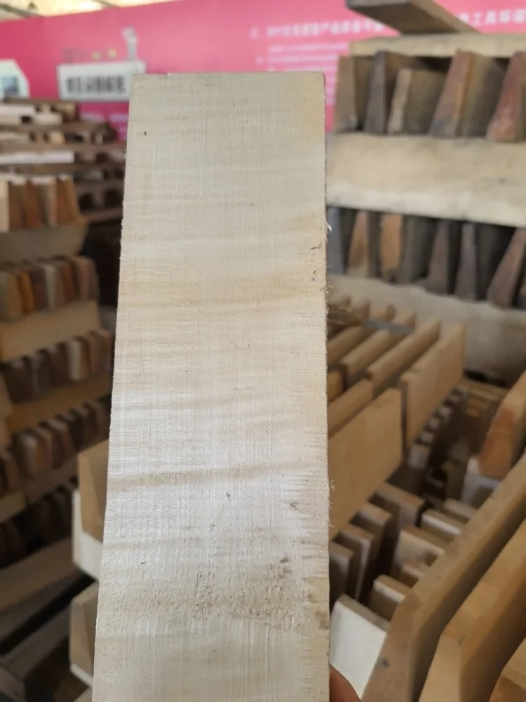 Violin maple, DIY material for viola, white solid wood, homemade, high quality