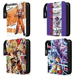 Dragon Ball Card Binder 4-9 Pocket Trading Card Holder Anime Card Binder with 50 inner Pages Zipper Holder Up to 400-900 Cards