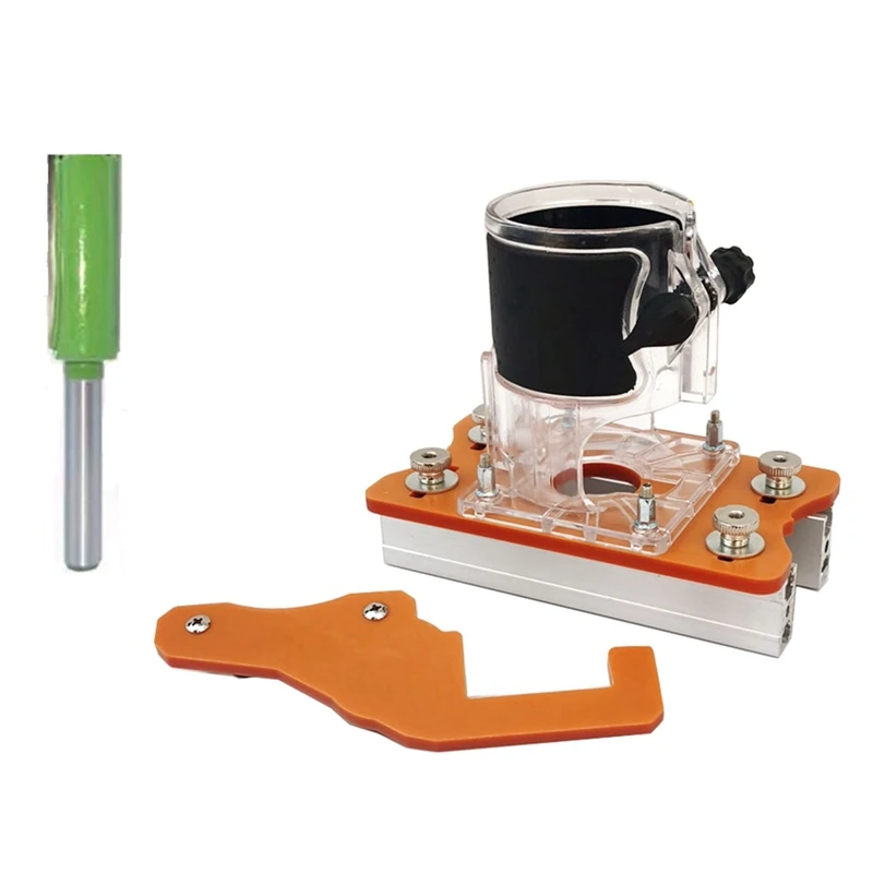 

AUAU-3-Piece Set Is Suitable For 65Mm Edger 2-In-1 Grooving Bracket Grooving Plate Tool
