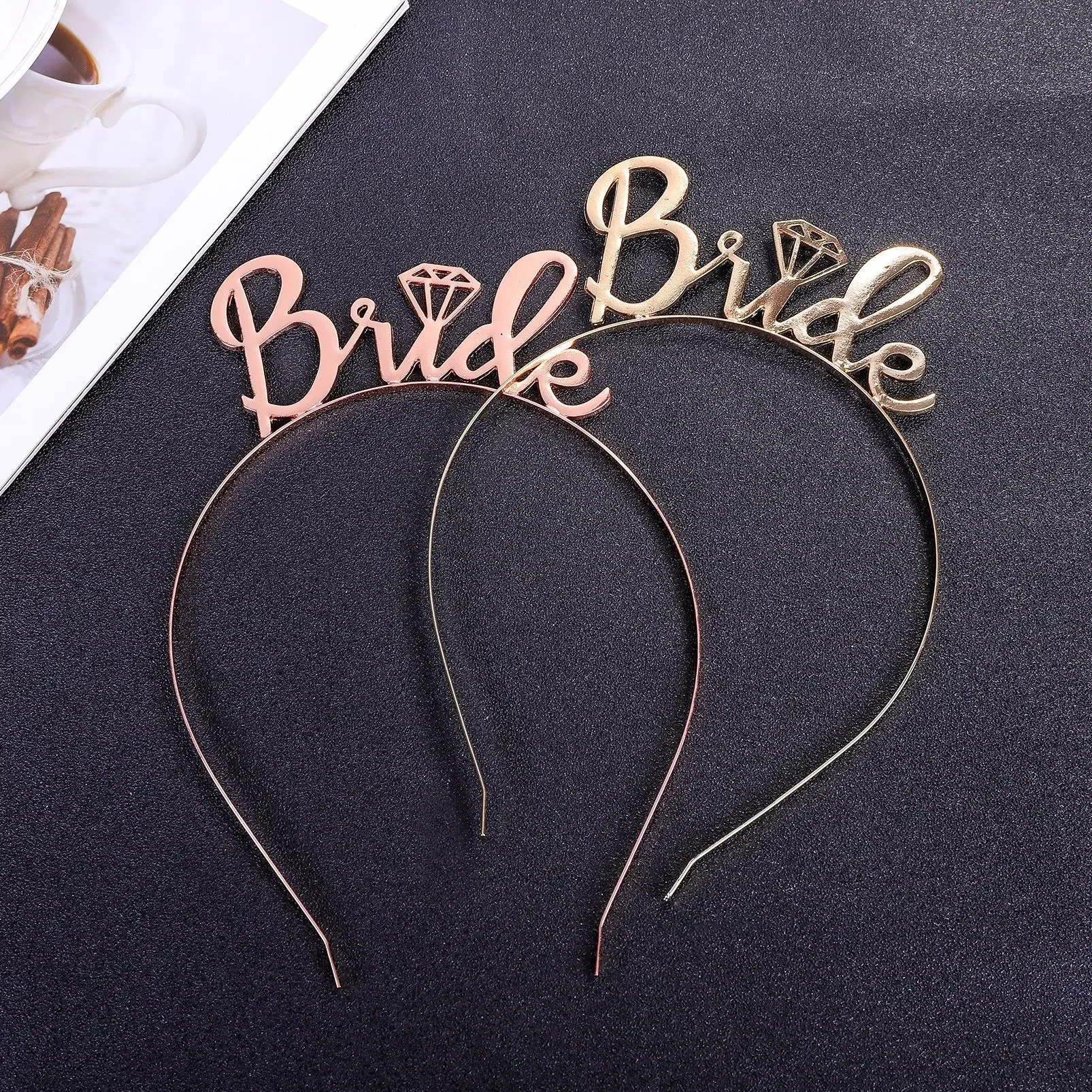 Bride To Be Headband Bach Bachelorette Hen Party Bridal Shower Wedding Engagement Rehearsal Dinner Decoration Gift